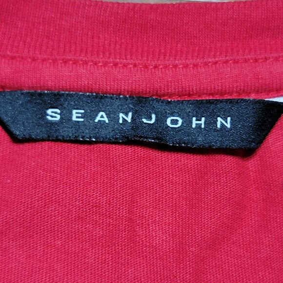 Sean John Red Tank Top Stars & Stripes - Size Large - Picture 5 of 6